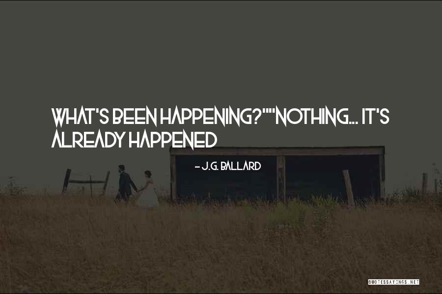 Absentee Friendship Quotes By J.G. Ballard Absentee Friendship Quotes By J.G. Ballard