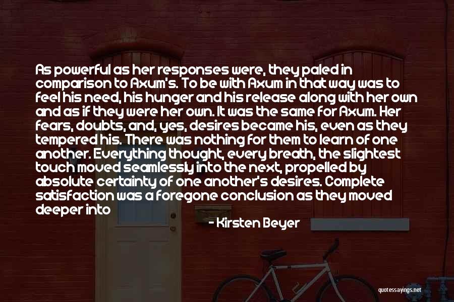 Absolute Certainty Quotes By Kirsten Beyer Absolute Certainty Quotes By Kirsten Beyer