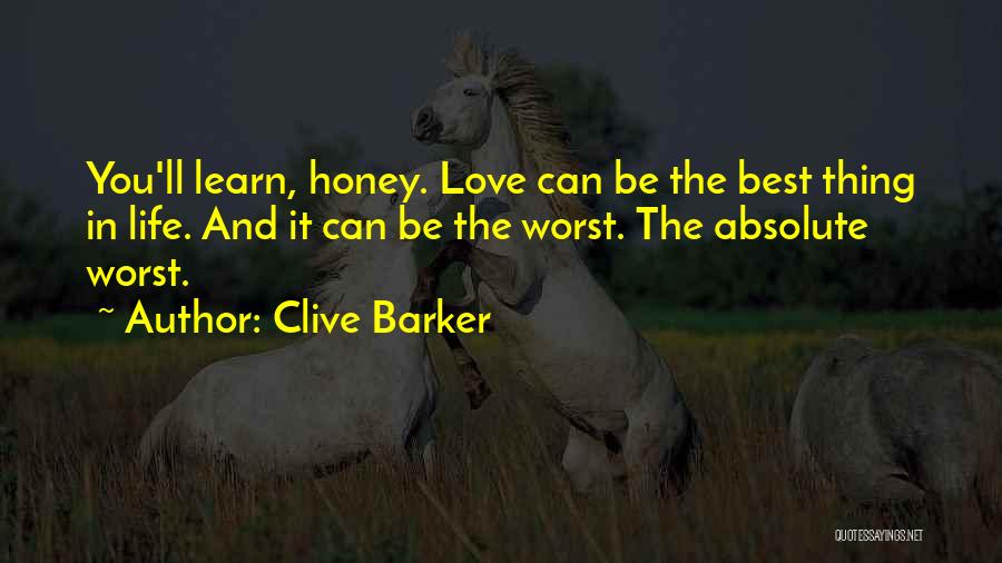 Absolute Love Quotes By Clive Barker