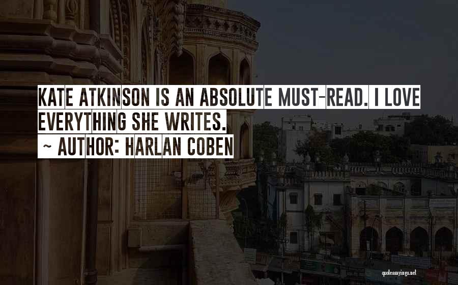 Absolute Love Quotes By Harlan Coben