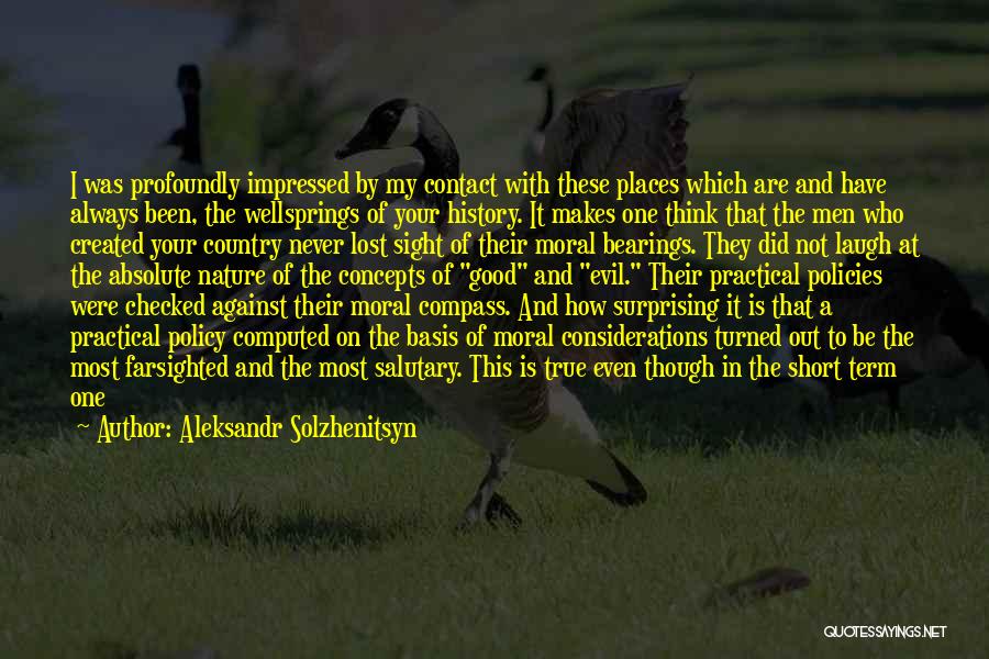 Absolute Morality Quotes By Aleksandr Solzhenitsyn