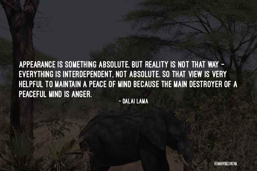 Absolute Peace Quotes By Dalai Lama