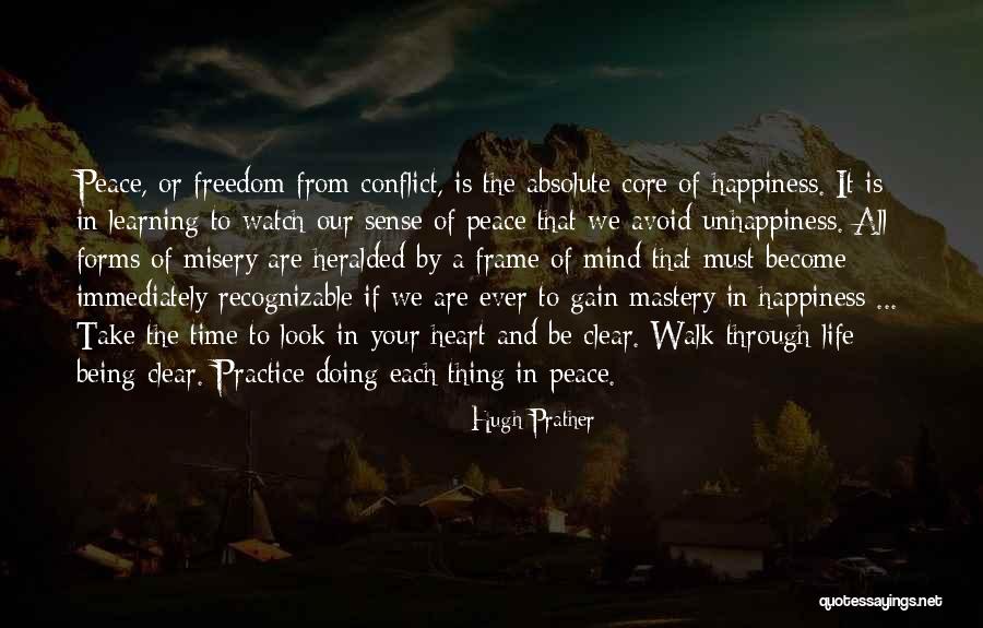 Absolute Peace Quotes By Hugh Prather