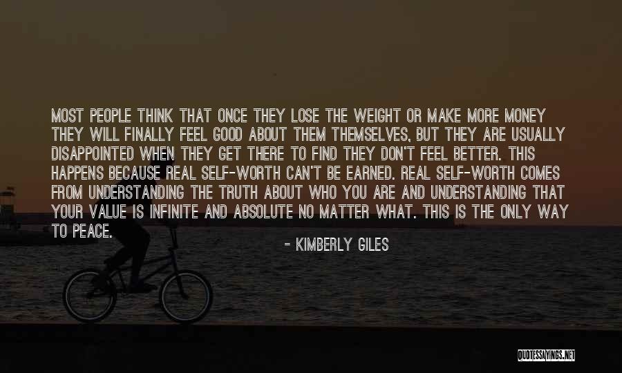 Absolute Peace Quotes By Kimberly Giles