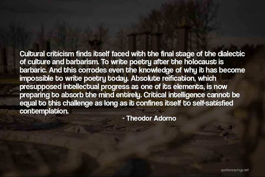 Absolute Self Quotes By Theodor Adorno Absolute Self Quotes By Theodor Adorno