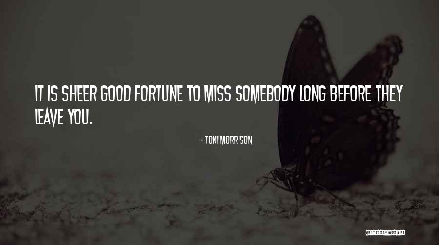 Absolute Supreme Soul Quotes By Toni Morrison Absolute Supreme Soul Quotes By Toni Morrison