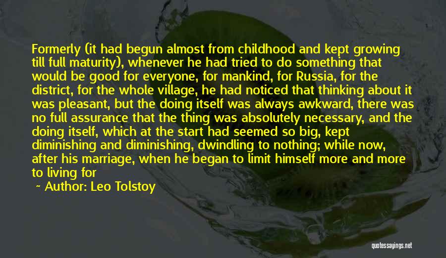 Absolutely Almost Quotes By Leo Tolstoy