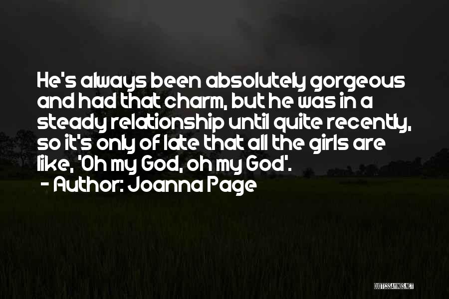 Absolutely Gorgeous Quotes By Joanna Page