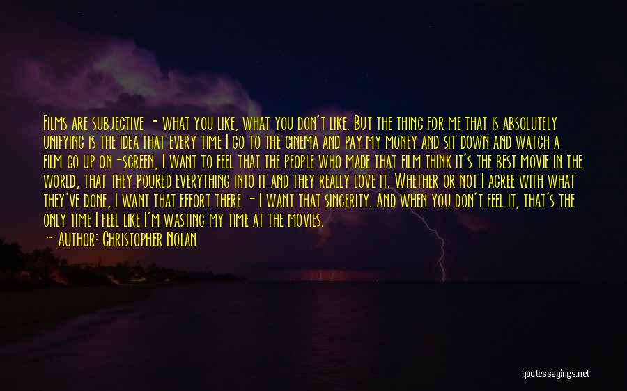 Absolutely In Love Quotes By Christopher Nolan