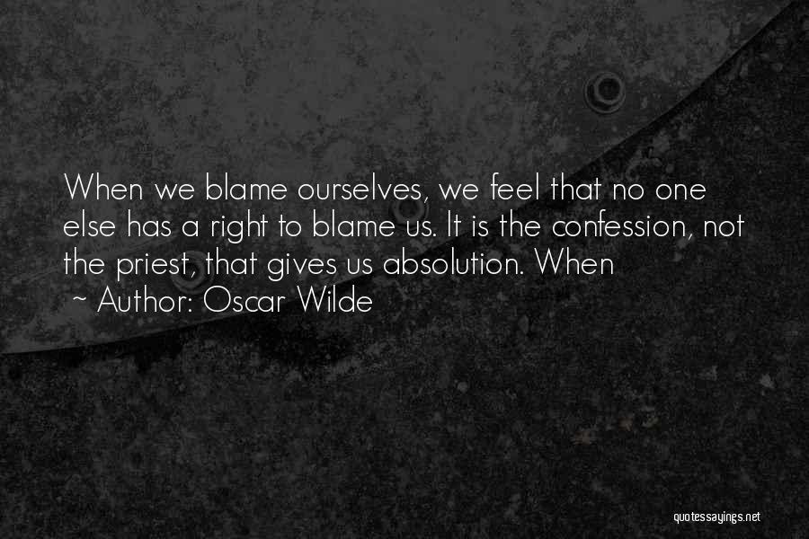 Absolution Quotes By Oscar Wilde