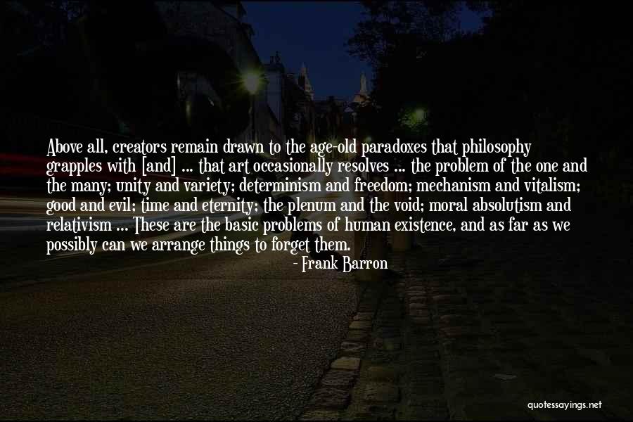 Absolutism Quotes By Frank Barron