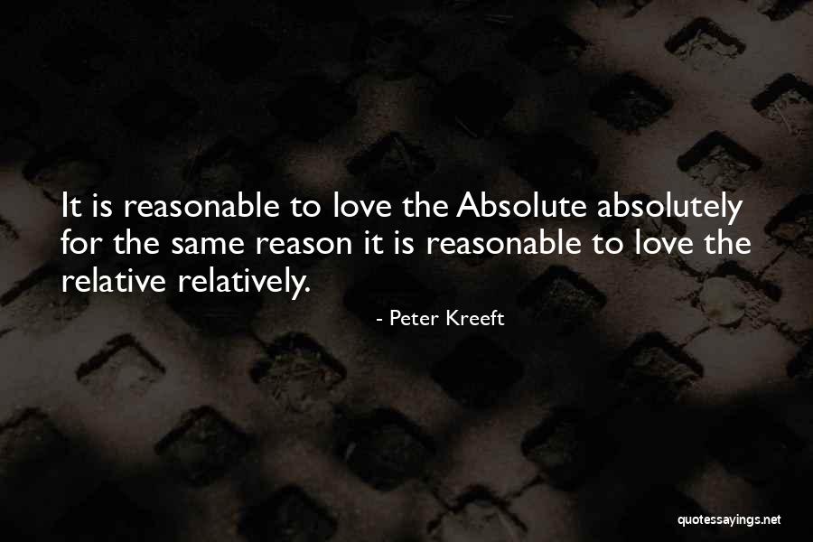 Absolutism Quotes By Peter Kreeft