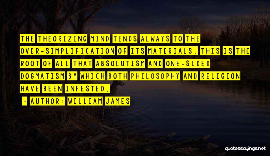 Absolutism Quotes By William James