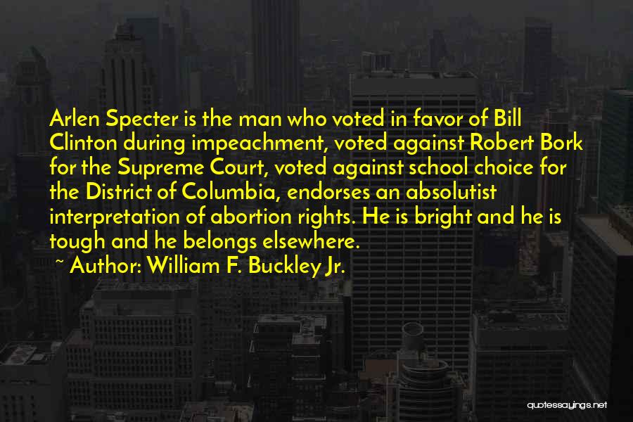 Absolutist Quotes By William F. Buckley Jr.