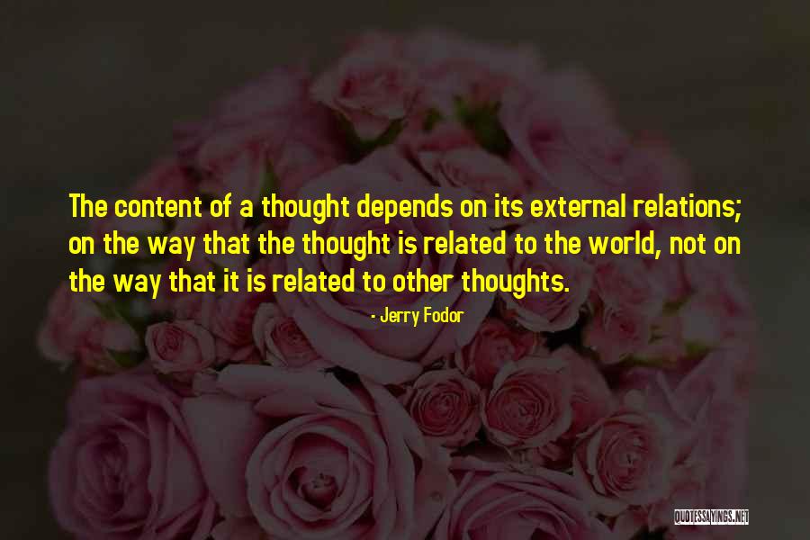 Absorbidos Quotes By Jerry Fodor Absorbidos Quotes By Jerry Fodor