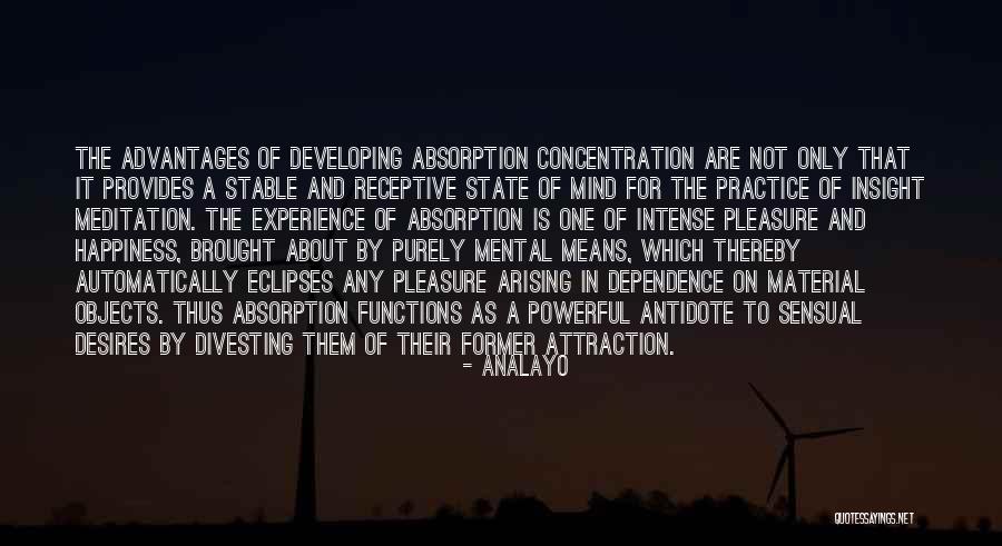 Absorption Quotes By Analayo Absorption Quotes By Analayo