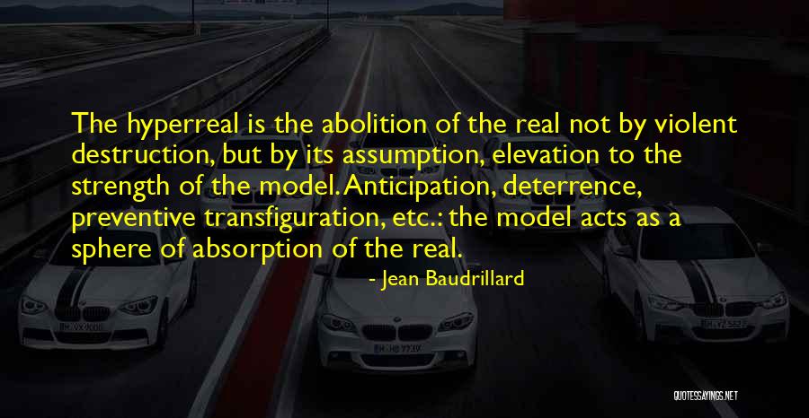 Absorption Quotes By Jean Baudrillard