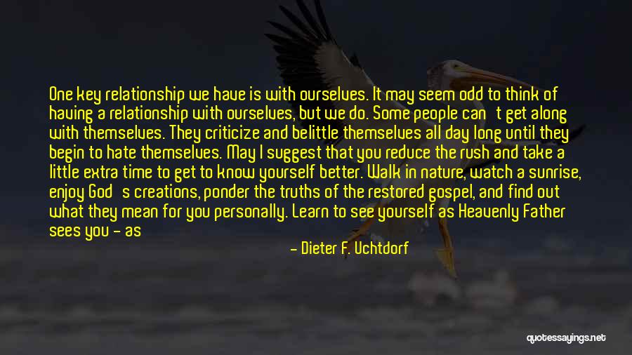 Abstinent Food Quotes By Dieter F. Uchtdorf Abstinent Food Quotes By Dieter F. Uchtdorf