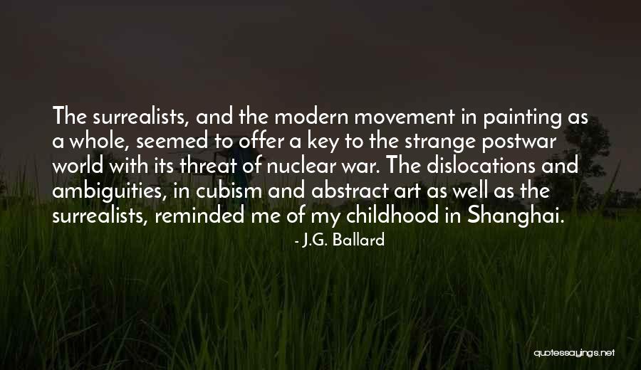 Abstract Art With Quotes By J.G. Ballard Abstract Art With Quotes By J.G. Ballard