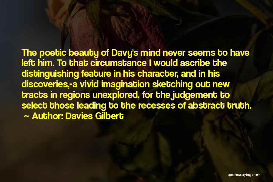 Abstract Beauty Quotes By Davies Gilbert