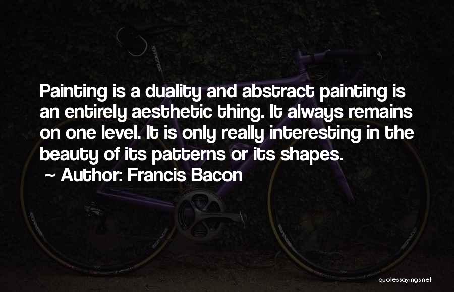 Abstract Beauty Quotes By Francis Bacon