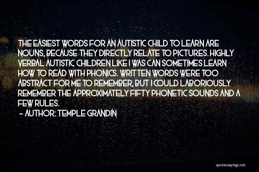 Abstract Nouns Quotes By Temple Grandin