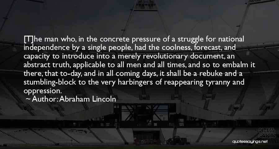 Abstract Quotes By Abraham Lincoln