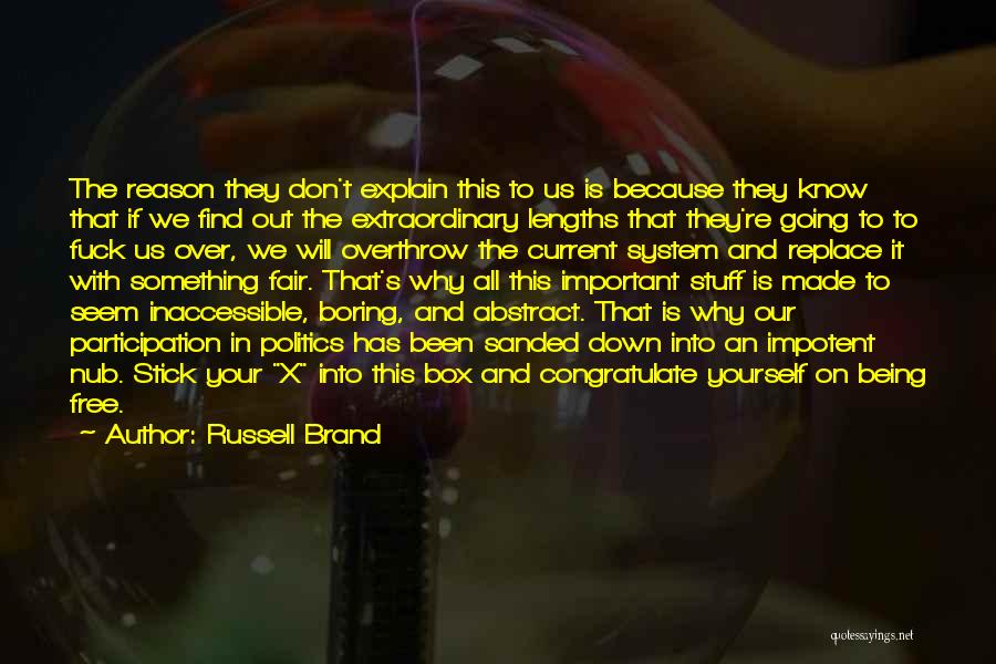 Abstract Quotes By Russell Brand