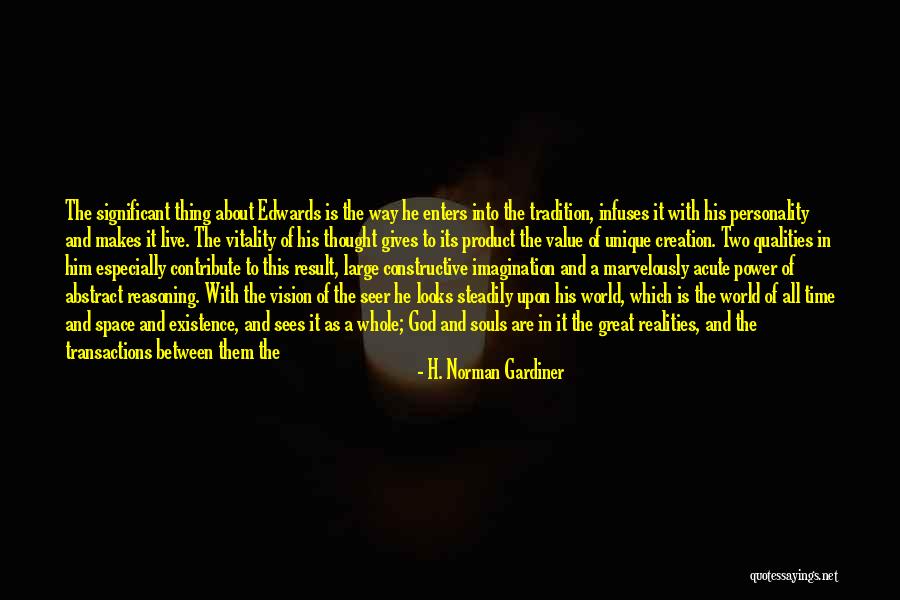 Abstract Reasoning Quotes By H. Norman Gardiner