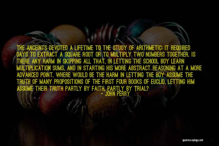 Abstract Reasoning Quotes By John Perry