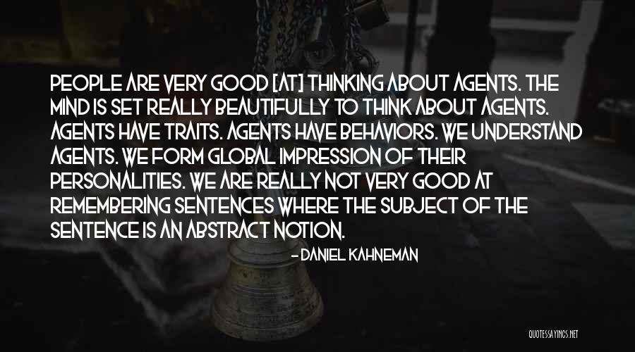 Abstract Thinking Quotes By Daniel Kahneman Abstract Thinking Quotes By Daniel Kahneman