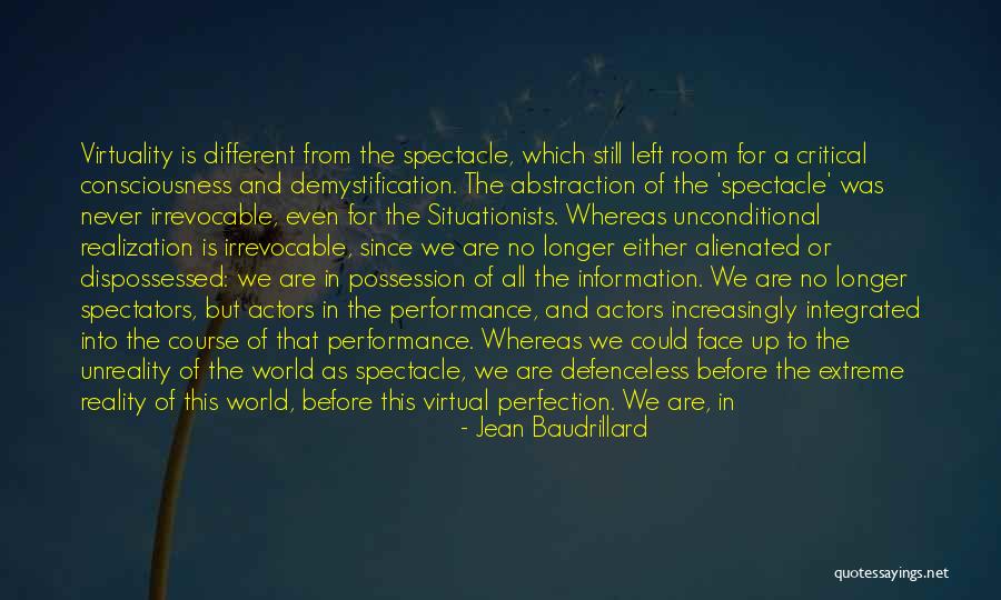 Abstraction In C Quotes By Jean Baudrillard Abstraction In C Quotes By Jean Baudrillard