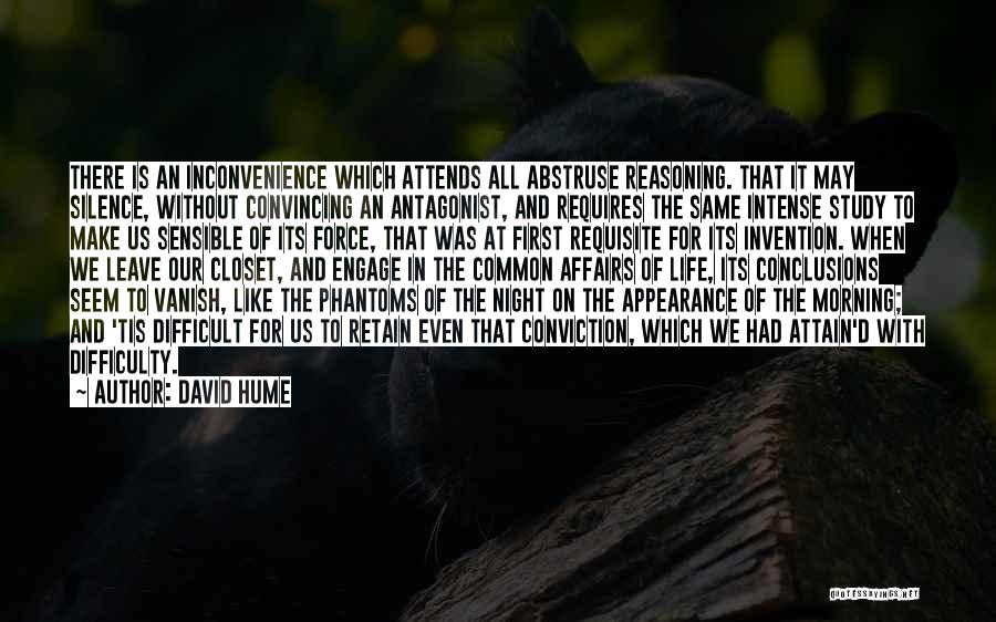 Abstruse Quotes By David Hume