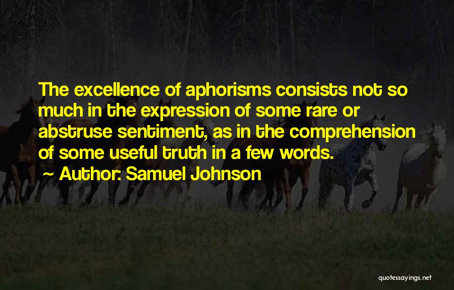 Abstruse Quotes By Samuel Johnson