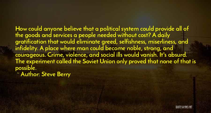 Absurd Political Quotes By Steve Berry