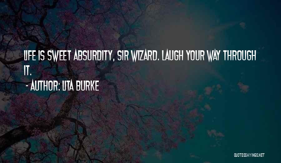 Absurdity Humor Quotes By Lita Burke