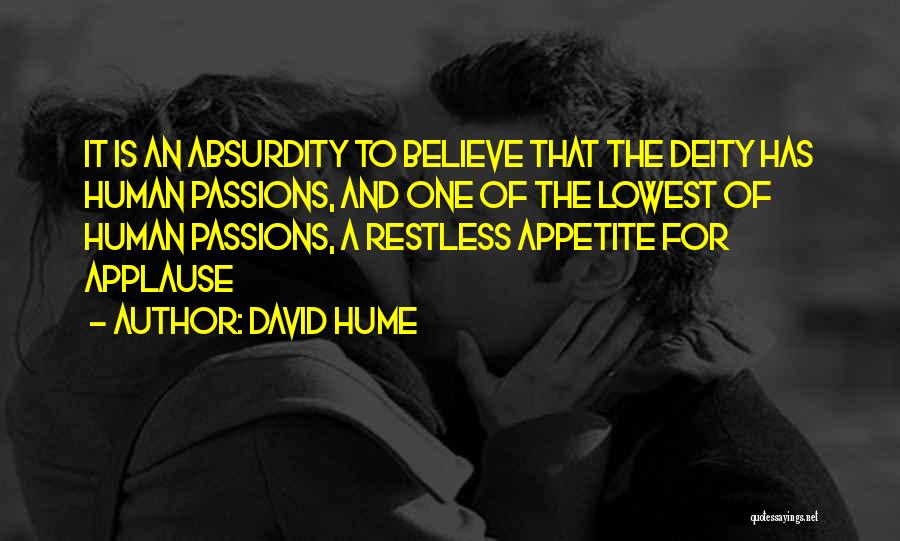 Absurdity Of Religion Quotes By David Hume