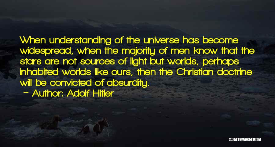 Absurdity Quotes By Adolf Hitler
