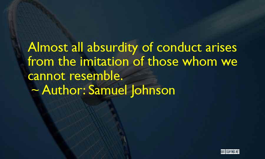 Absurdity Quotes By Samuel Johnson