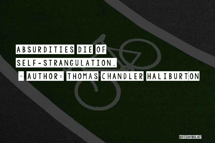 Absurdity Quotes By Thomas Chandler Haliburton