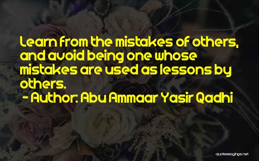 Abu Ammaar Yasir Qadhi Quotes 1360609