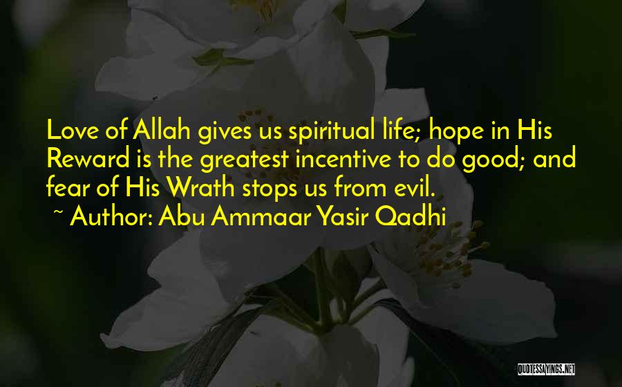 Abu Ammaar Yasir Qadhi Quotes 2131479