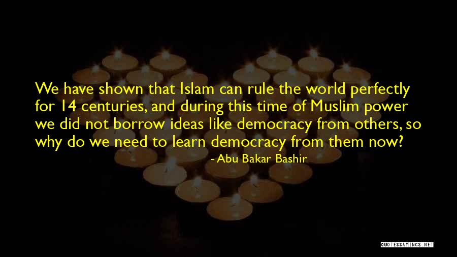 Abu Bakar Bashir Quotes 611438