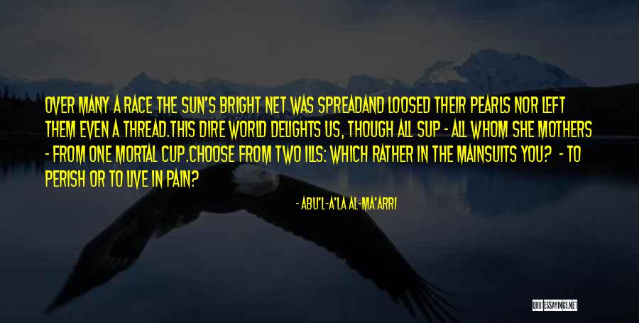 Abu'l-A'la Al-Ma'arri Quotes 678475 Abu'l-A'la Al-Ma'arri Quotes 678475
