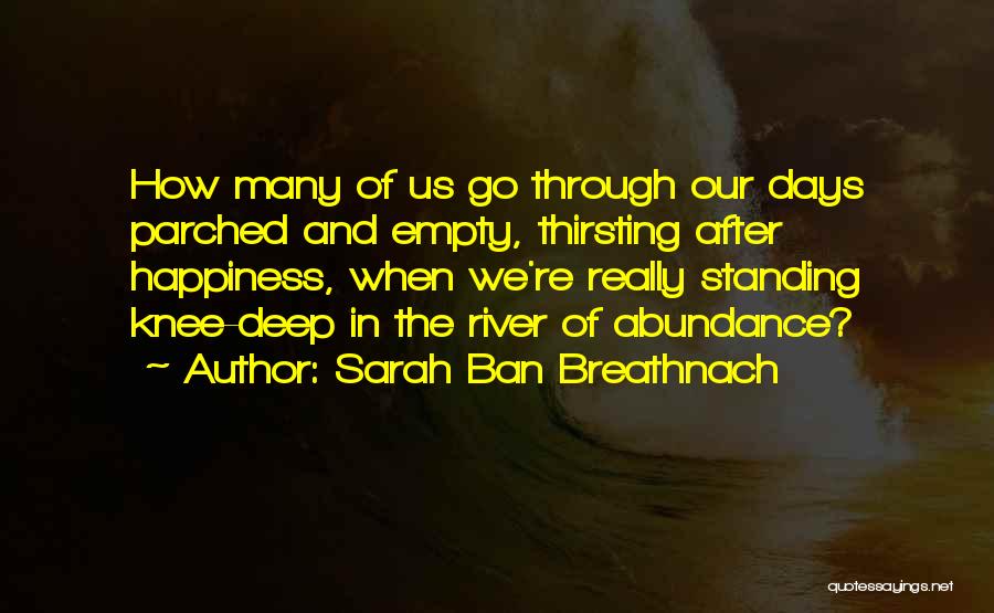 Abundance And Happiness Quotes By Sarah Ban Breathnach