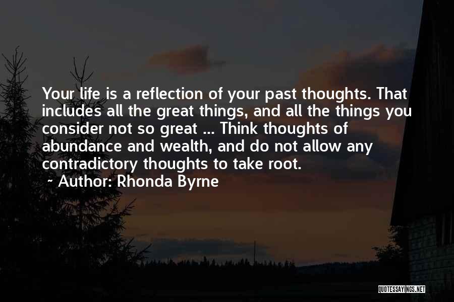 Abundance Thinking Quotes By Rhonda Byrne