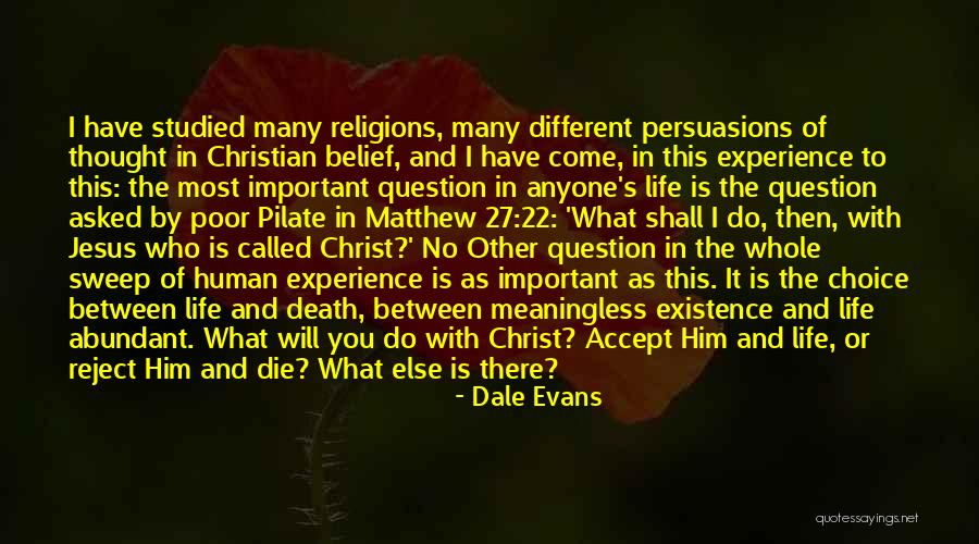 Abundant Christian Life Quotes By Dale Evans Abundant Christian Life Quotes By Dale Evans