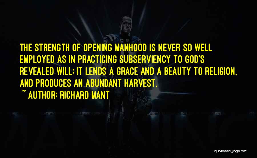 Abundant Grace Quotes By Richard Mant