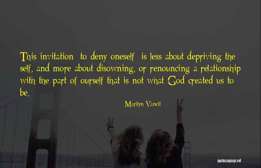 Abundant Living Quotes By Marilyn Vancil