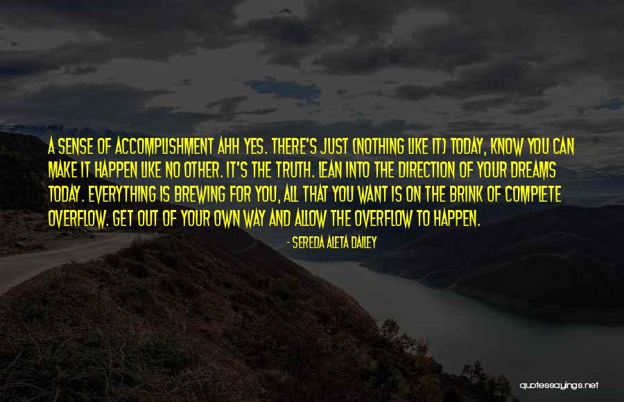 Abundant Living Quotes By Sereda Aleta Dailey